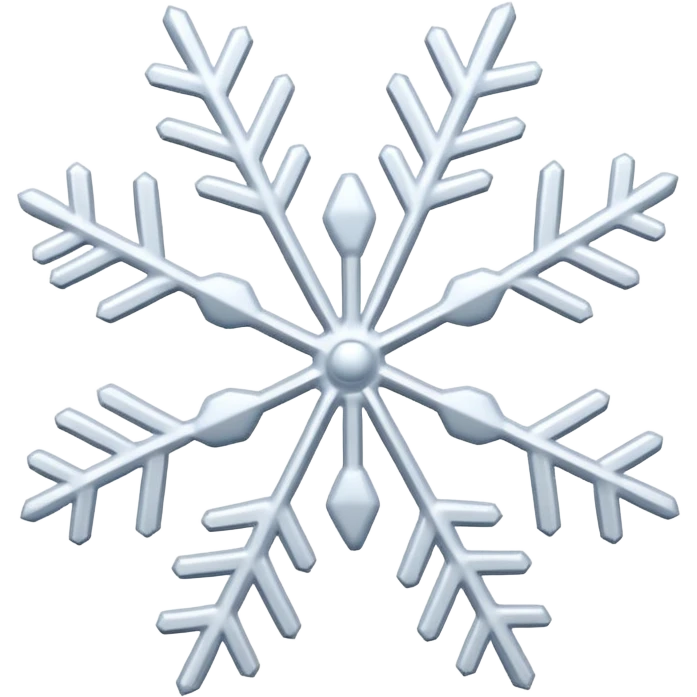 snow falling emoji