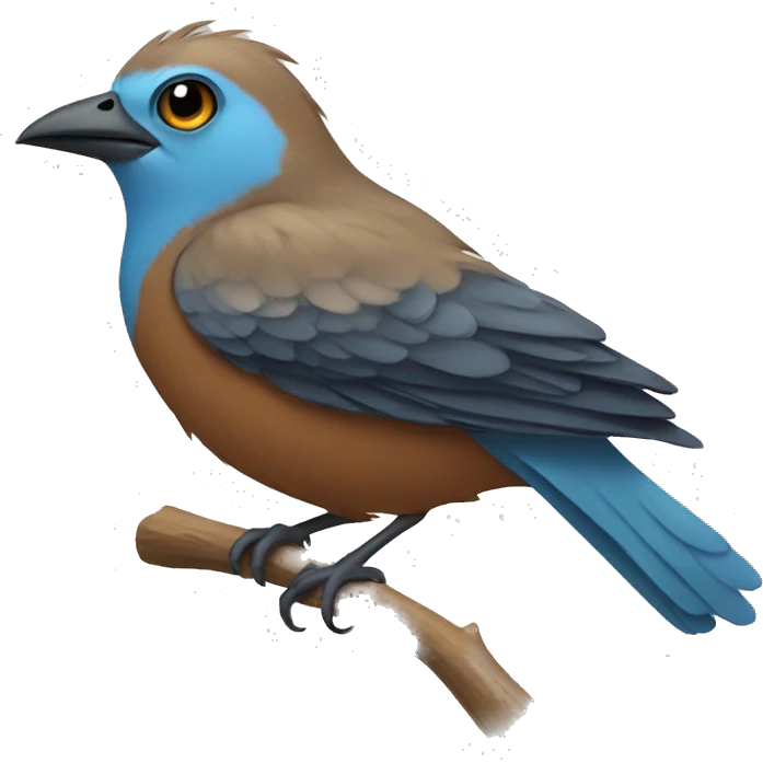  Bird using twitter  emoji