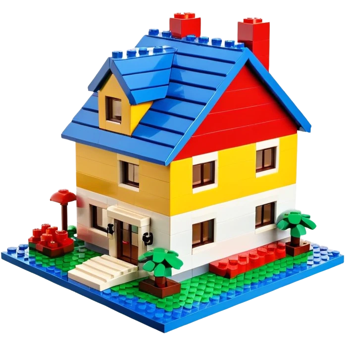 Lego house emoji