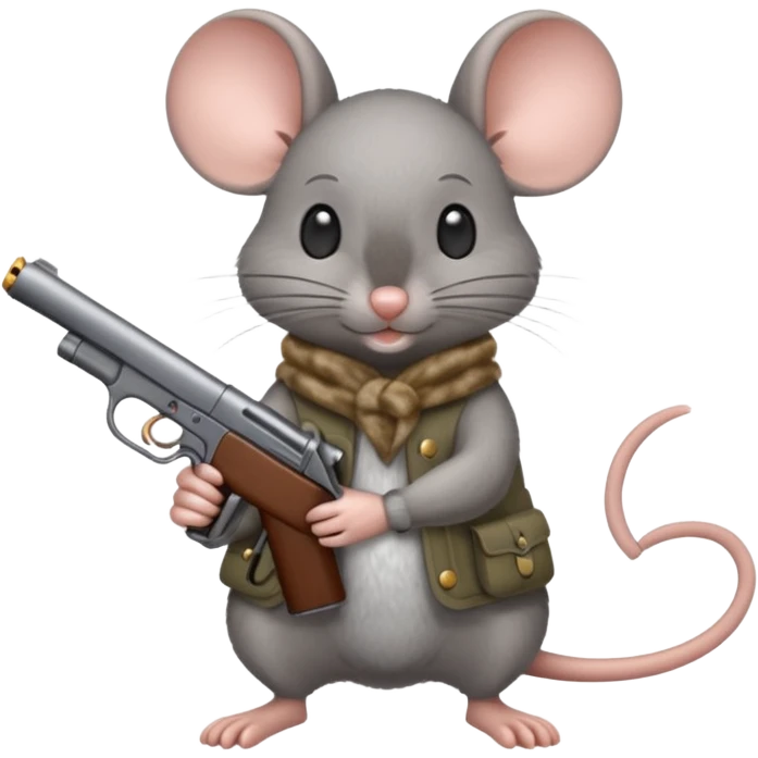 🐁🔫 emoji