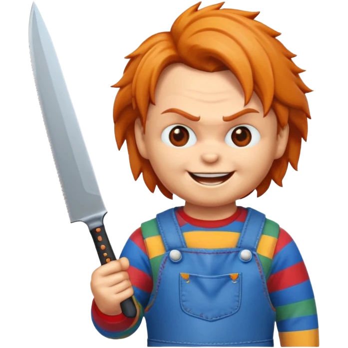 Un emojin de chuky emoji