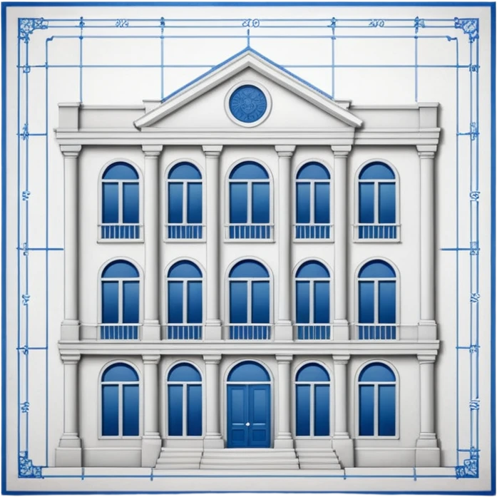 blueprint paper drawing emoji
