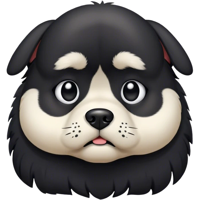 Emo dog emoji