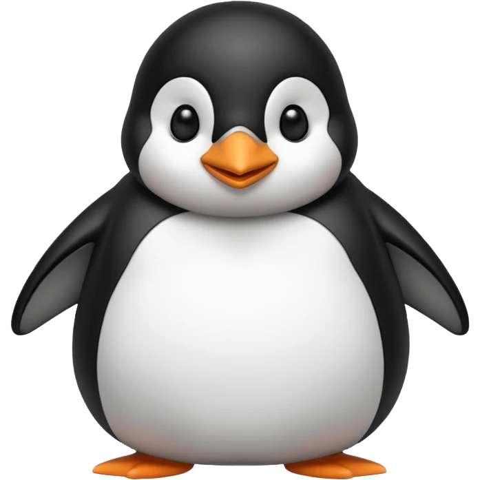 linux tux emoji