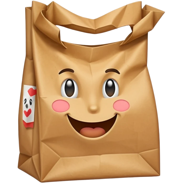 Brown bag  emoji