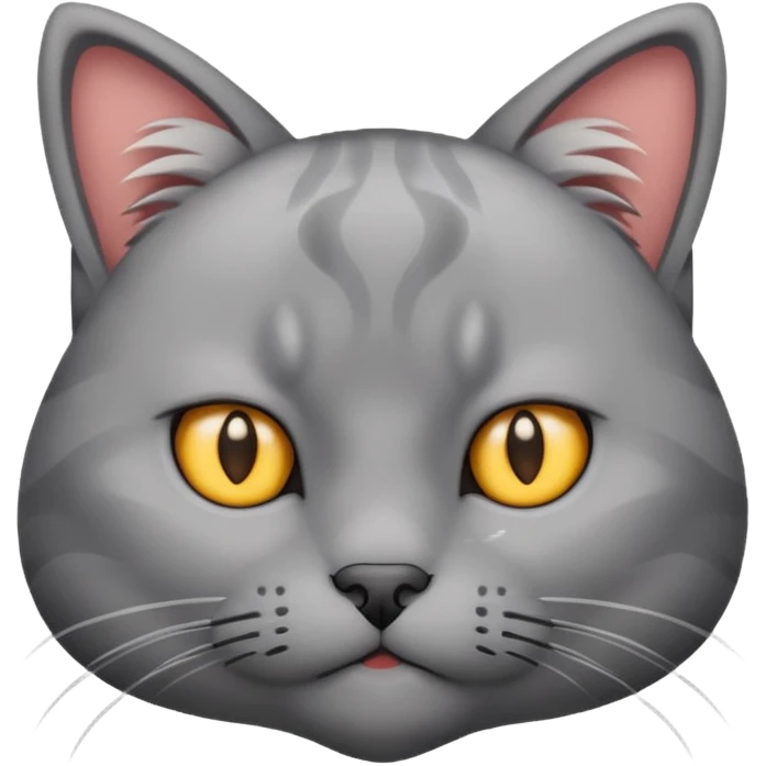 Tensed Cat emoji