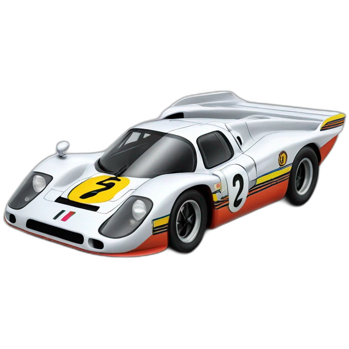 Porsche 917 emoji