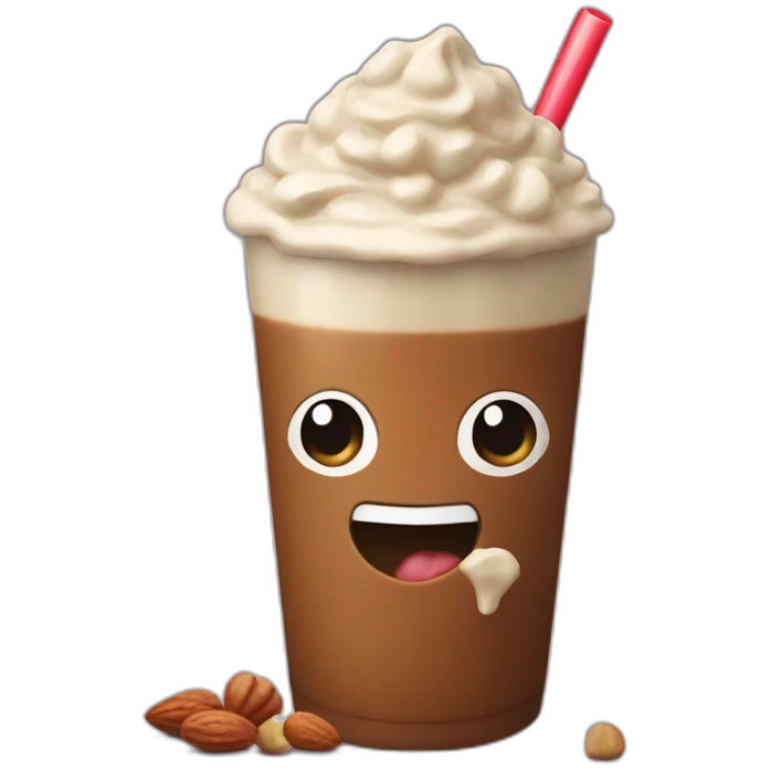 Nuts shake emoji