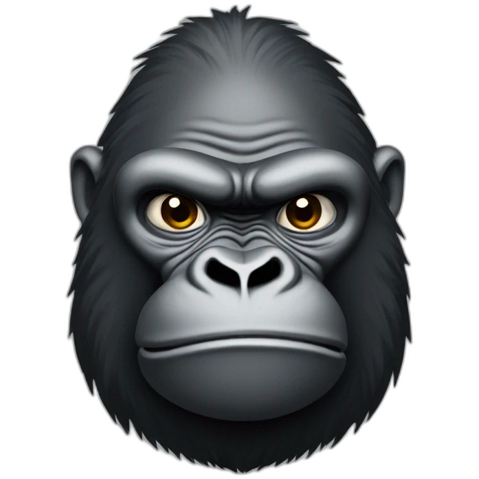 doubting gorilla emoji