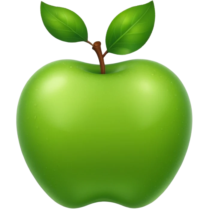 maça verde emoji