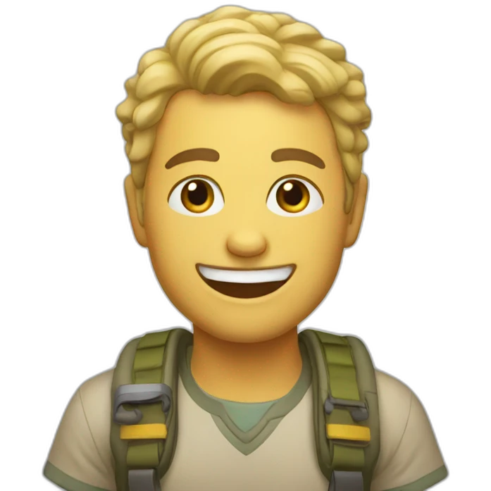 a happy camper emoji
