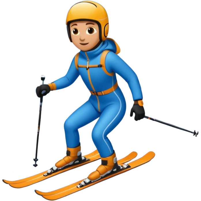 skiing emoji