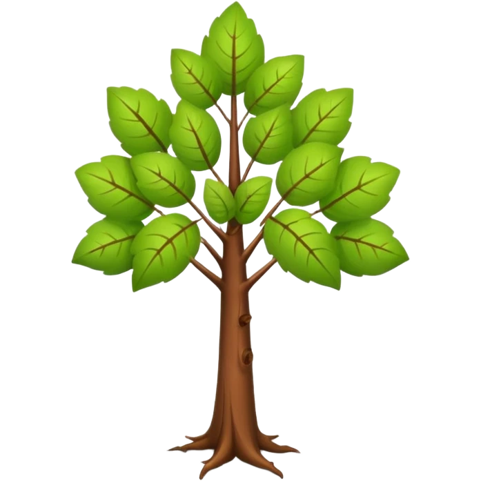 Young tree growing emoji