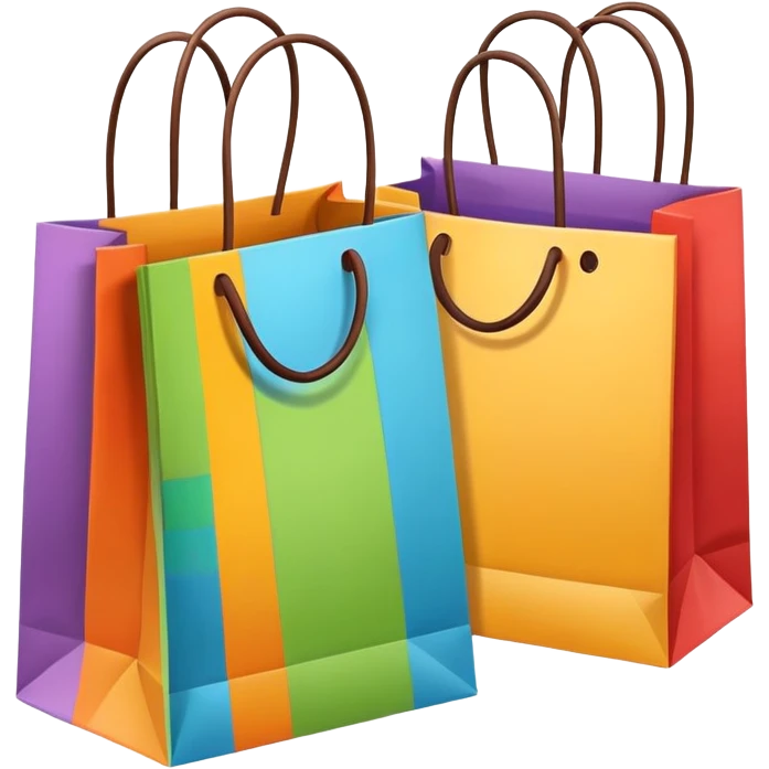 shopping bags emoji