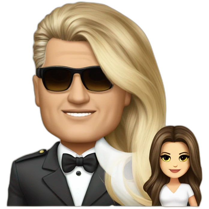 Josip Broz Tito and khloe kardashian in one emoji