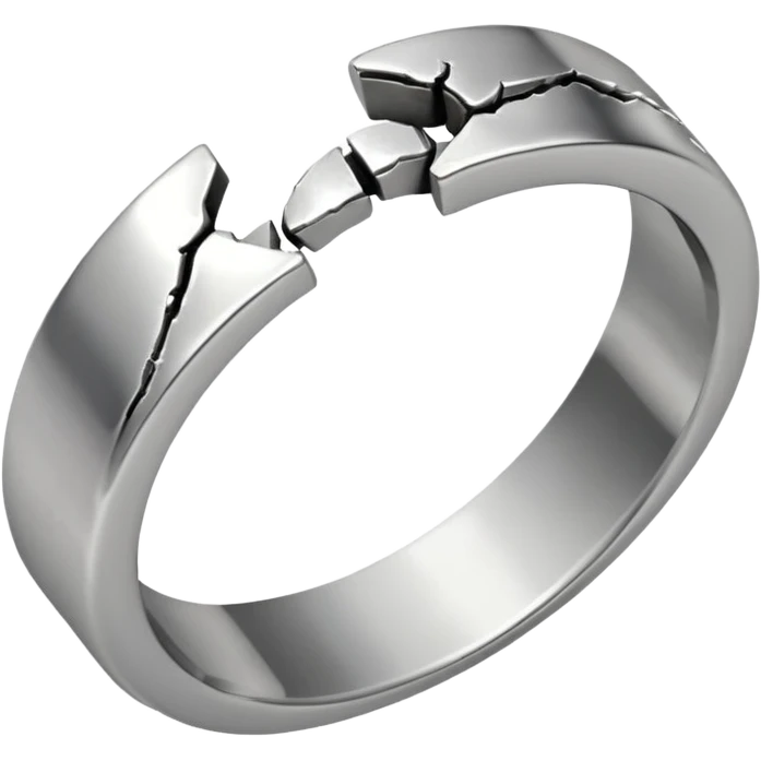 Broken ring emoji