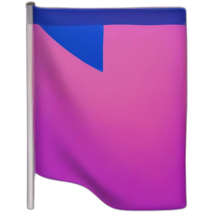 Bisexual flag emoji