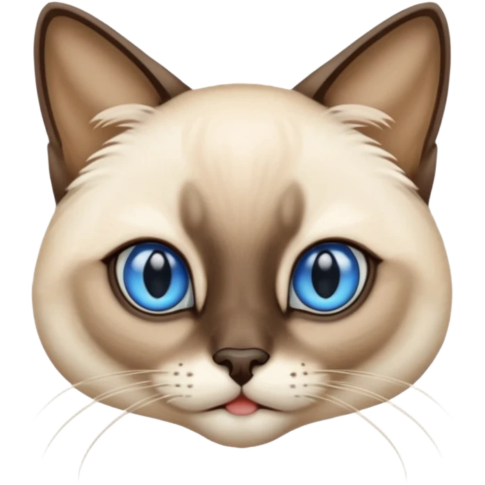 Siamese cat emoji