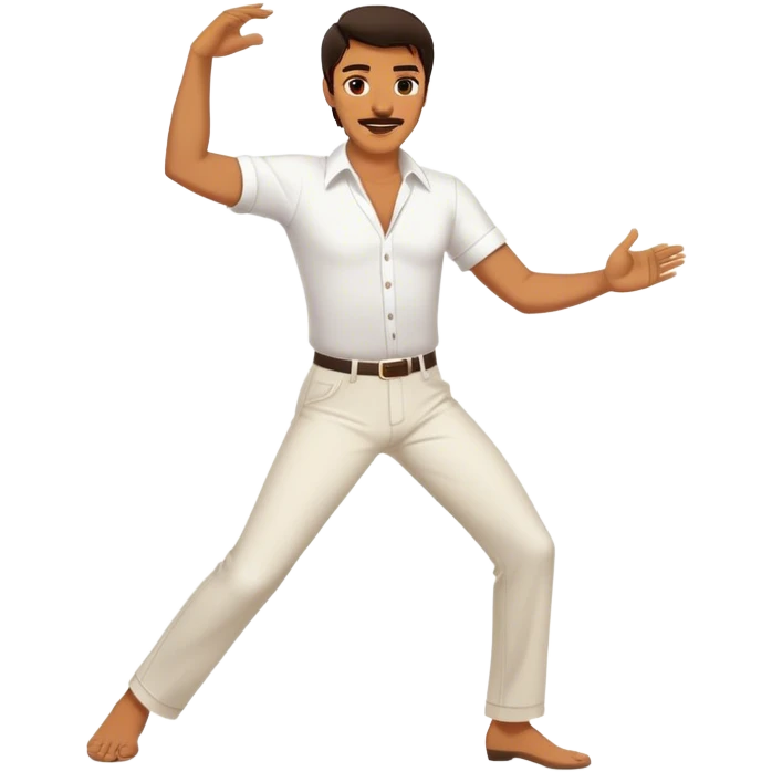 Man dancing salsa emoji