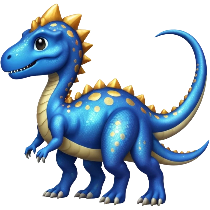A magical dinosaur. A space dinosaur. emoji