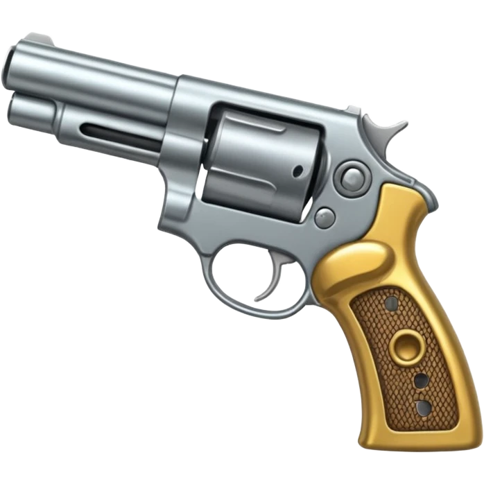 Mouth open with gun on it emoji