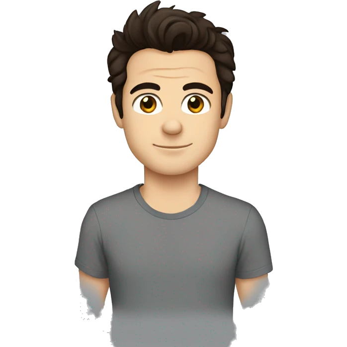 Dylan O'Brien wearing tee emoji
