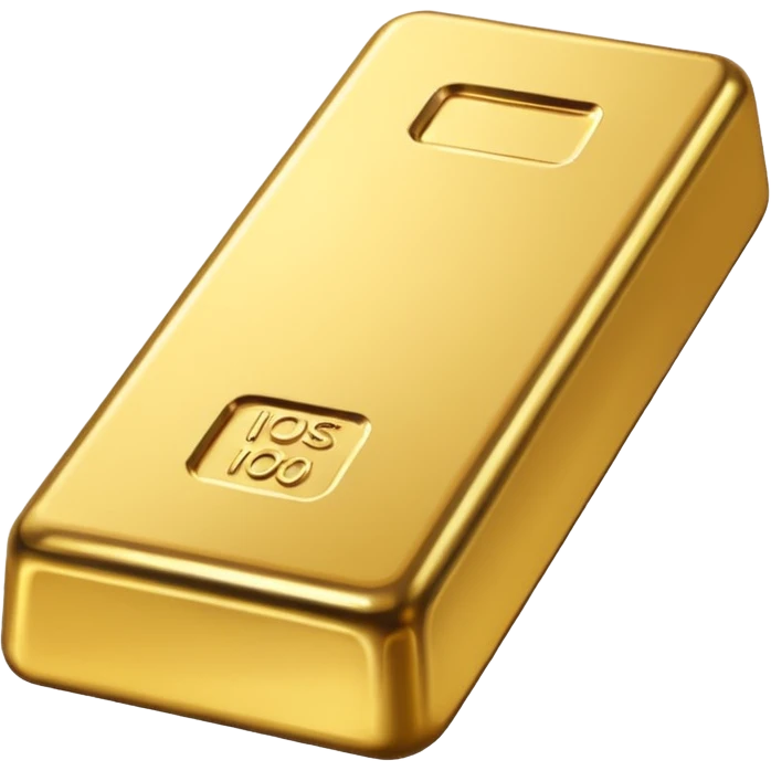 Gold bar emoji
