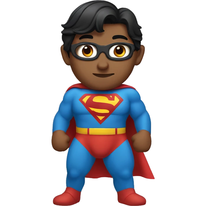 Indian superman emoji