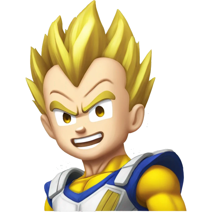 vegeta feliz emoji