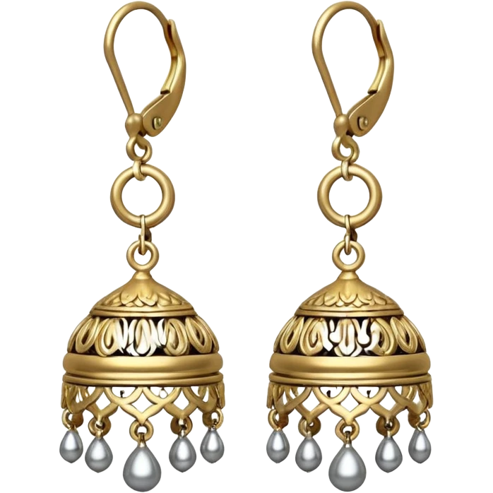 Small Silver jumka emoji for copy paste emoji