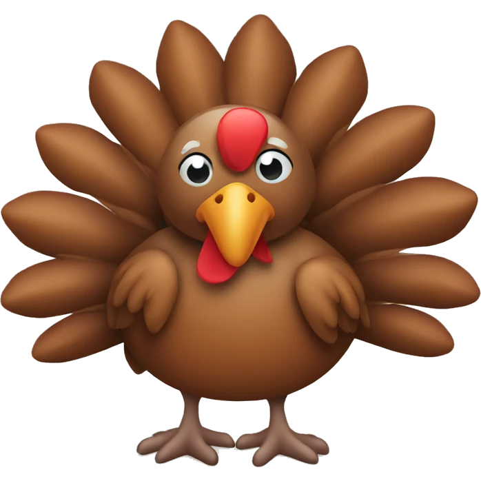 Thanksgiving turkey emoji