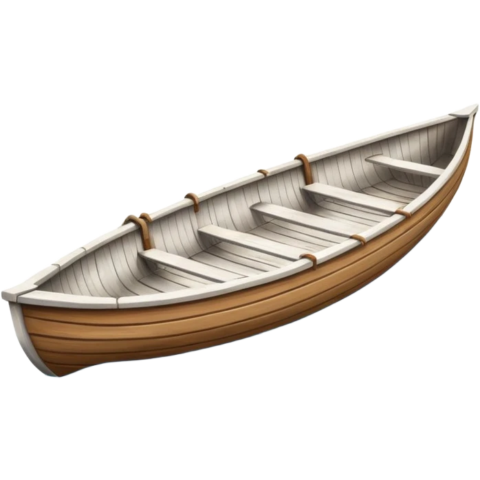 white rowing boat emoji