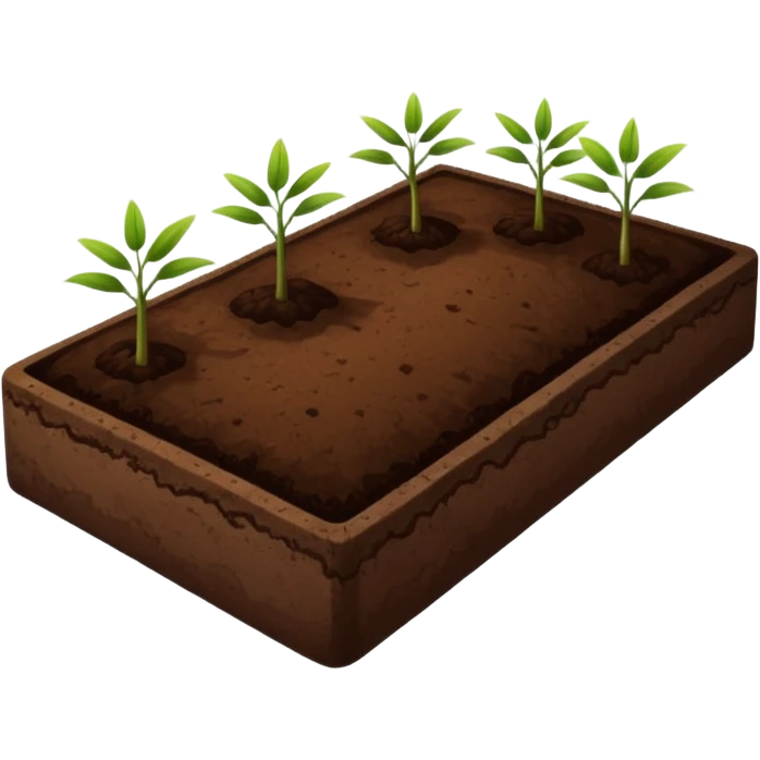garden bed emoji