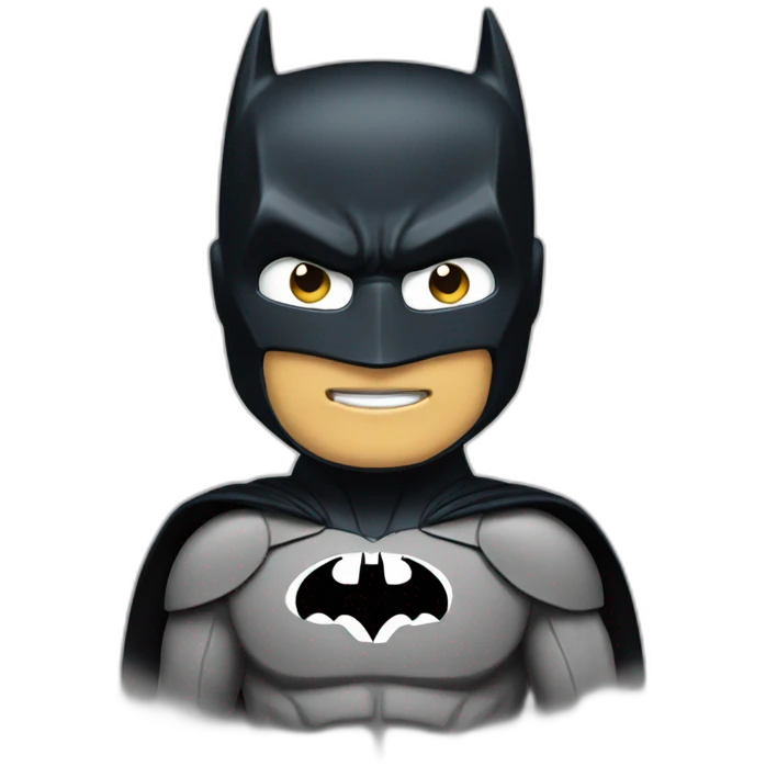 Batman qui boit emoji