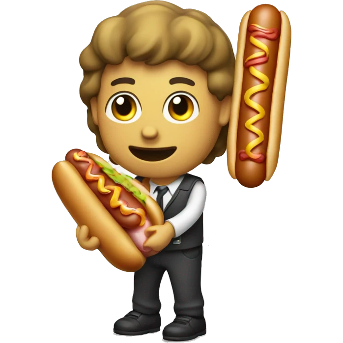 banica with hot dog emoji