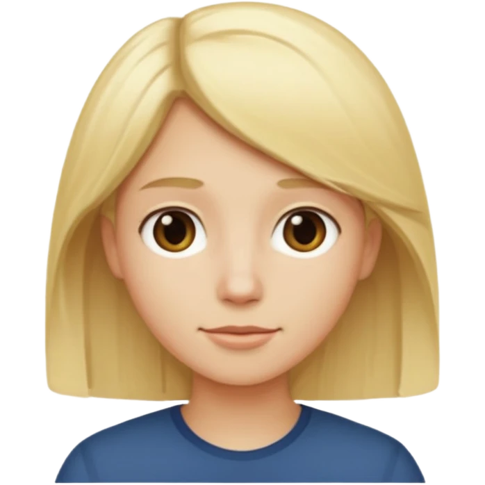 La même en + blond avec des cheveux un peu plus long  emoji