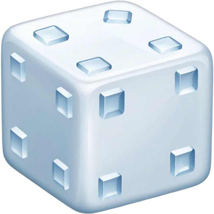 Sugar cube emoji
