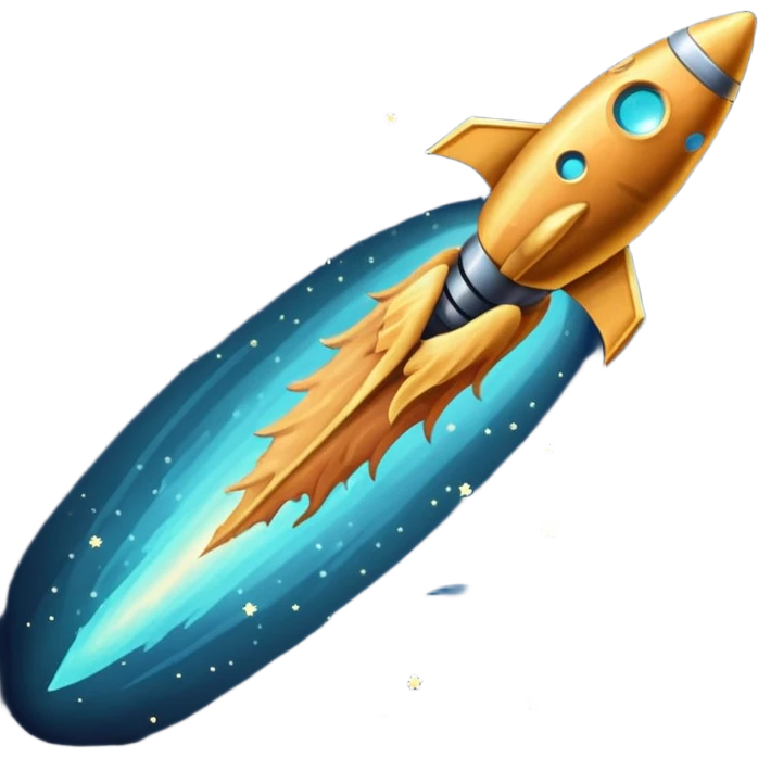 Vintage Planet comet. emoji
