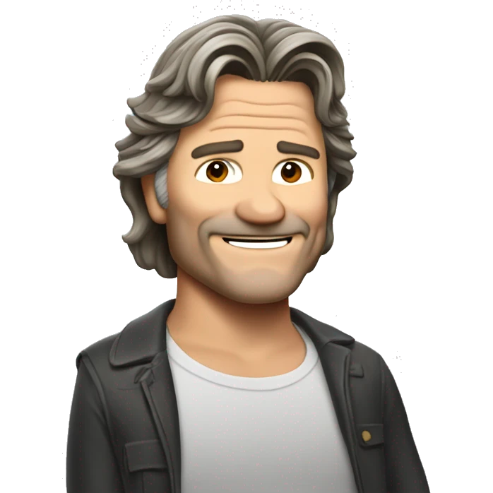 Kurt Russell without Beard emoji