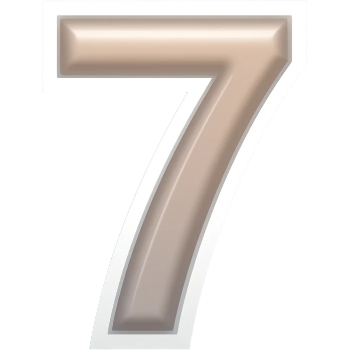 7 number emoji