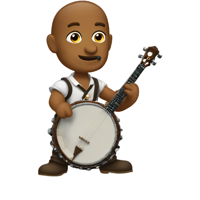 Vivaldi standing banjo banjo emoji