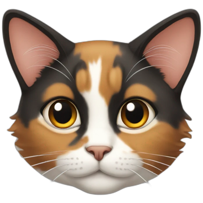 calico cat emoji