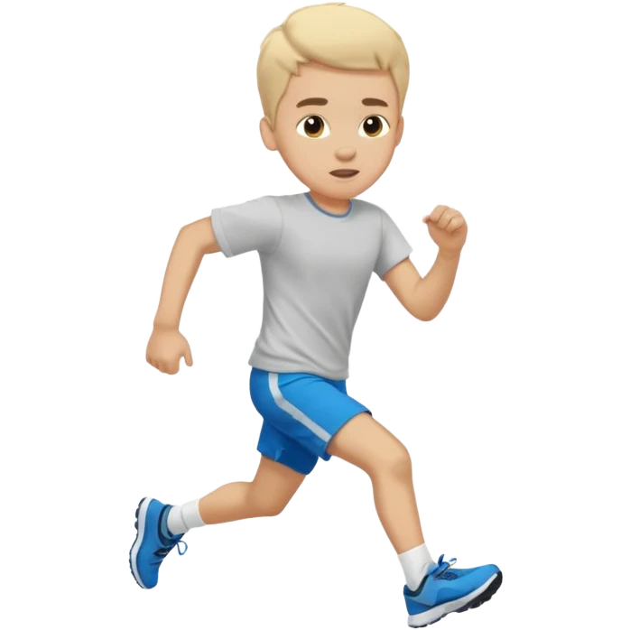 boy running emoji