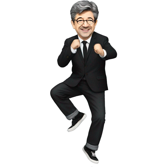 Jean Luc Mélenchon qui danse emoji
