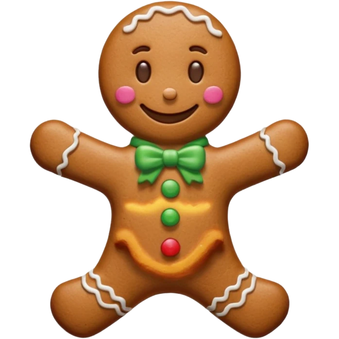 gingerbread emoji