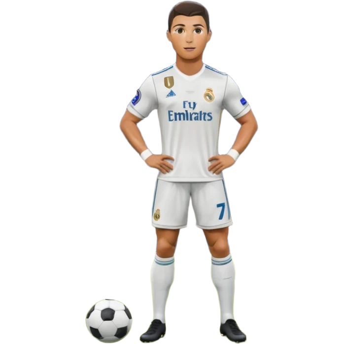Cr7 en el real Madrid emoji