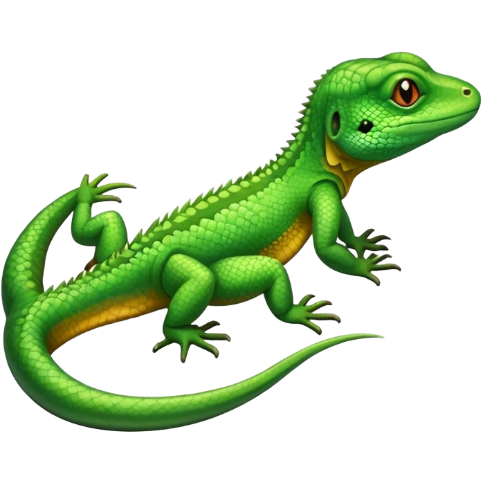 pooping lizard emoji