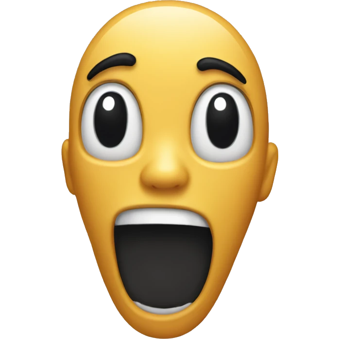 Scream emoji