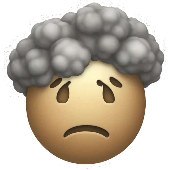 bomb tired emoji