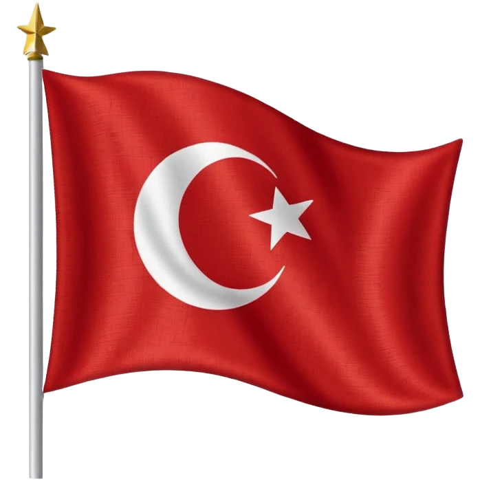 Turkish flag emoji
